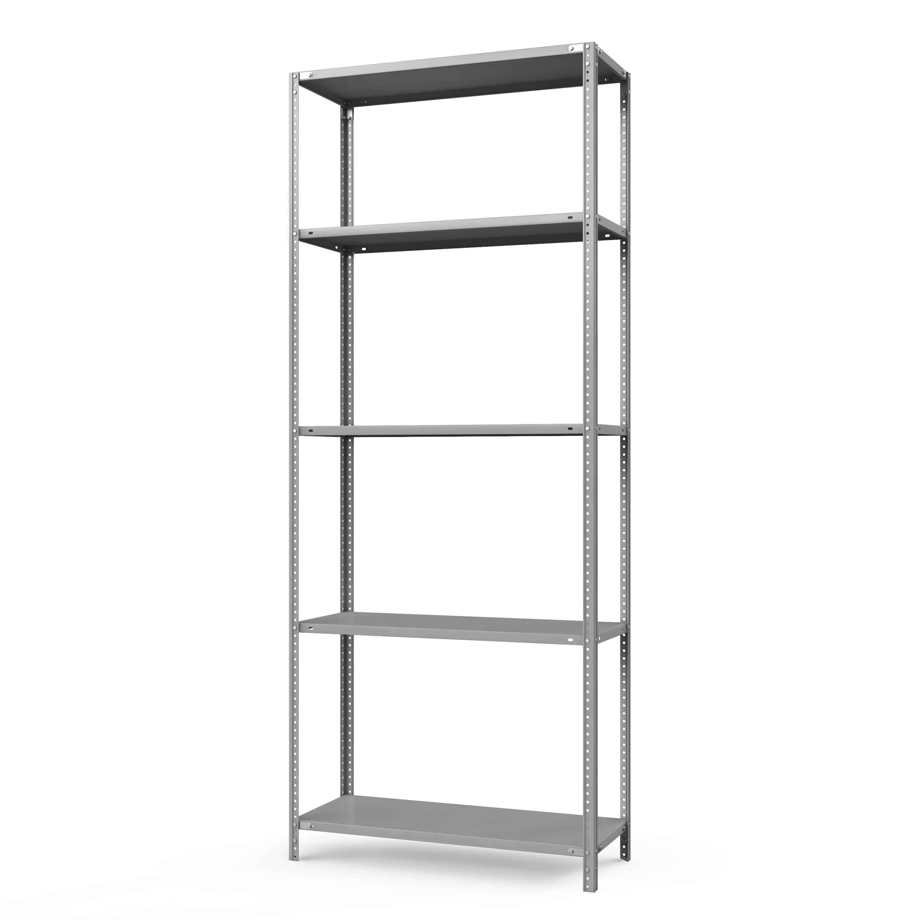 Стеллаж ТС Лайт 2500х1200х600, 5 полок