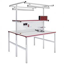 Стол промышленный металлический остров СПО-1200х900