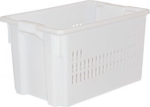 Ящик 600х400х350 мороз. дно сплошное, стенки перфорированные