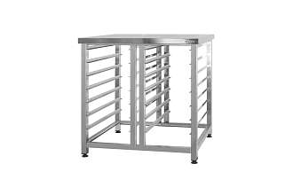 Подставка для пароконвектомата ПДПп - 900x900x900 Profi Inox, 7 уровней, 2 ряда для гастроемкостей GN 1/1