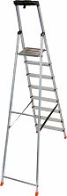 Стремянка с большой полкой, 8 ступени SAFETY