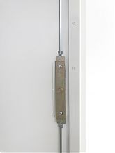 Стеллаж-шкаф СТ-300 с сетчатыми дверьми и сетчатой стенкой 3000х980х600, 4 полки