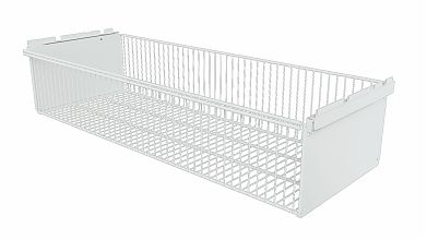 Корзина выдвижная 863х340х181 (Белый)