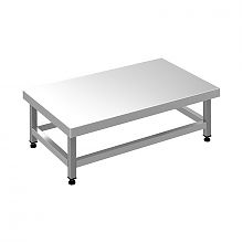 Ванна моечная двухсекционная сварная ВМС 1200x700x860 (с пристенным бортом)