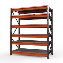 Стеллаж металлический Оптима, 4000x1250x785 мм. Ярусы: 6 шт. метал