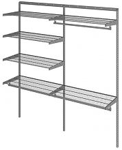 Гардеробная система Практик Home Optima G180 графит