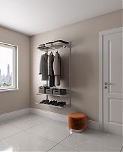 Гардеробная система Практик Home Basic G90 графит