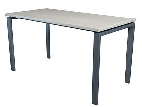 Стол NT 140X70 белое дерево/антрацит