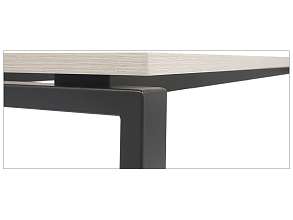 Стол NT 140X70 темный орех/серый
