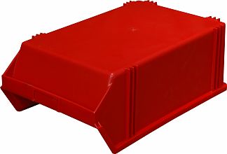 Пластиковый ящик 500х310х183 мм 7965 (красный)