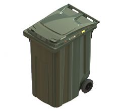 Мусорный бак 360 литров на колесах