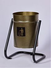 Урна для мусора уличная, с креплением в асфальт