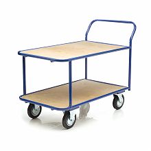 Тележка платформенная КП-2-Ф-5-8-125-И, 2-х ярусная, 500х800 мм