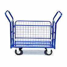 Тележка платформенная КПО-300С-160-К , с бортами, 600х1000мм