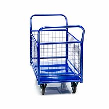 Тележка платформенная КПО-300С-200-И , с бортами, 600х1000мм