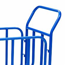 Тележка платформенная КПО-300Т-125-И , с бортами, 600х1000мм