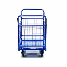 Тележка платформенная КПО-500С-150-И , с бортами, 600х1150мм