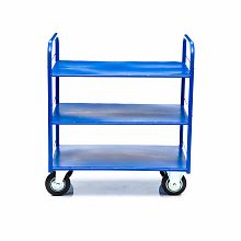 Тележка платформенная КР-3-125-К 3-х ярусная, 600х900мм