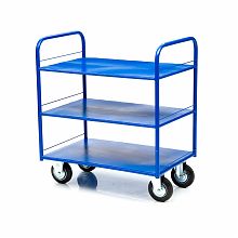 Тележка платформенная КР-3-160-К 3-х ярусная, 600х900мм