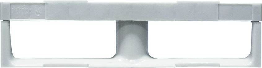 Паллет 800x600х150 сплошной, на 3-х полозьях (TR 680)