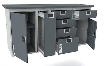 Верстак SMART 1760.1.P.4.1-1