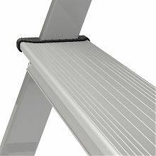 Стремянка стальная с алюминиевыми ступенями и органайзером NV1135.4