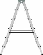Стремянка алюминиевая двухсторонняя NV1120.6