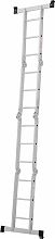 Лестница-трансформер алюминиевая, ширина 340 мм NV1320.4