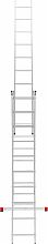 Лестница алюминиевая многофункциональная трехсекционная NV2230.6
