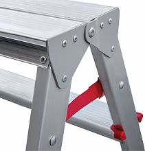 Профессиональная двухсторонняя алюминиевая стремянка NV3120.3