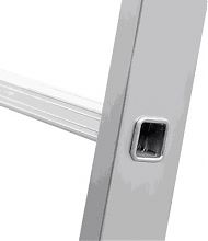 Лестница-трансформер алюминиевая, ширина 400 мм NV1322.5