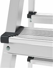 Стремянка алюминиевая двухсторонняя NV1120.8