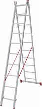 Лестница алюминиевая двухсекционная многофункциональная NV2220.15
