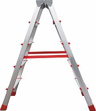 Профессиональная двухсторонняя алюминиевая стремянка NV3120.3
