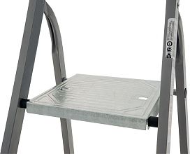 Стремянка стальная с алюминиевыми ступенями NV1130.10