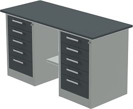 Верстак 1500х630 мм С5.С5/5