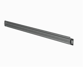 Рельс алюминиевая 750 мм для крепления лотков (RAL7012)