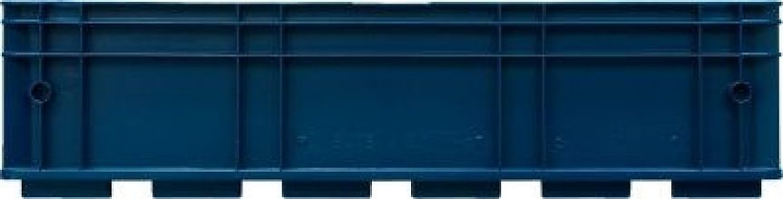 Ящик п/п 6415 R-KLT 594х396х147,5 синий