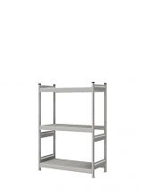 Стеллаж СТ-023 полочный 1800x1200x600 3 яруса цинк