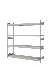 Стеллаж СТ-023 полочный 2200x2100x600 4 яруса окрашен