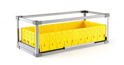 Каркасный модуль боковой, высокий борт (КМБ-ВБ)