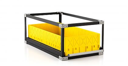 Каркасный модуль усиленный, фронтальный, высокий борт (КМФУ-ВБ)