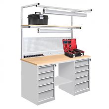 Верстак слесарный ВС-1500Т5Т5