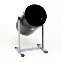 Металлическая урна «Уралочка Бюджет» (Глубокий черный шагрень)