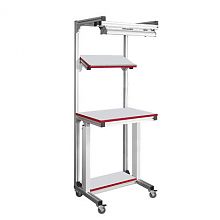 Стойка подкатная компьютерная СПК-КП ESD