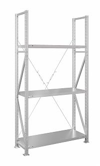 Стеллаж MS U 300x70x40/3 (Нагрузка на полку 300, сплошная)