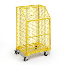 Контейнер сетчатый для ПЭТ на колесах КПТ-01